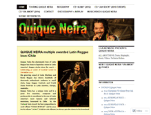 Tablet Screenshot of cca-artmusic-quique-neira.com
